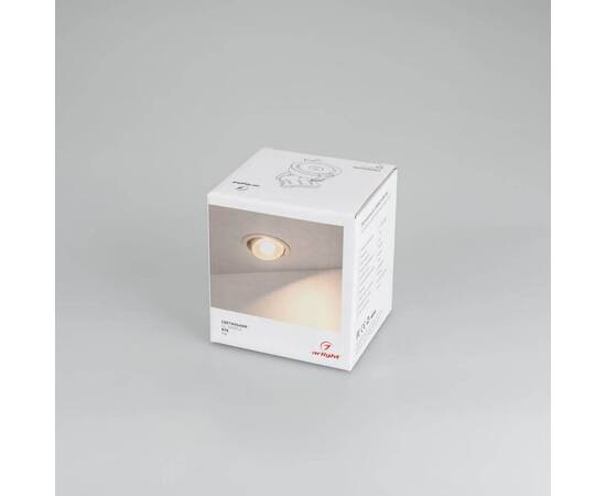 Встраиваемый светодиодный светильник Arlight CL-Simple-R78-9W Warm3000 026868, изображение 7