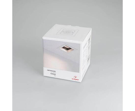 Встраиваемый светодиодный светильник Arlight CL-Kardan-S102x102-9W Warm 024137, изображение 5
