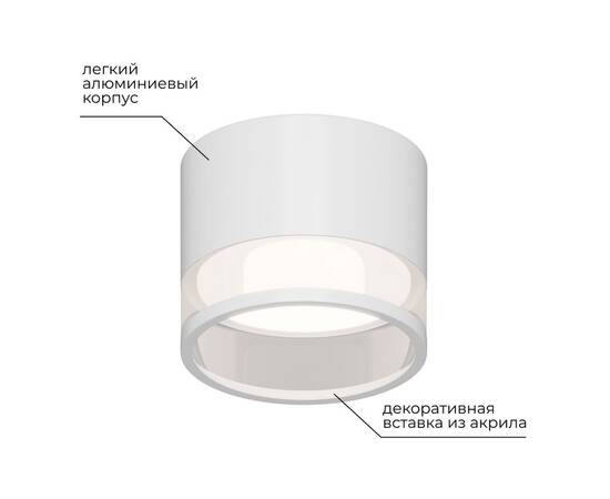 Накладной светильник Apeyron 16-124, изображение 4