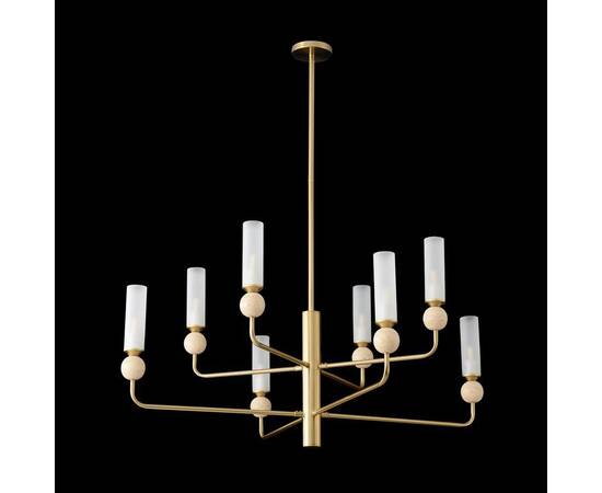 Люстра на штанге Crystal Lux SIMPLY SP8 BRASS, изображение 6