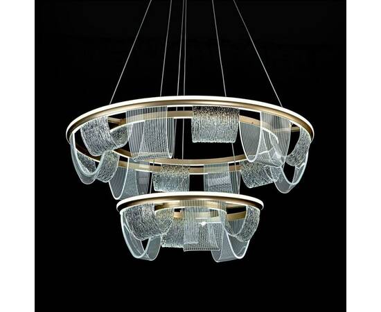 Подвесная люстра LED4U L7706-800-460 GD