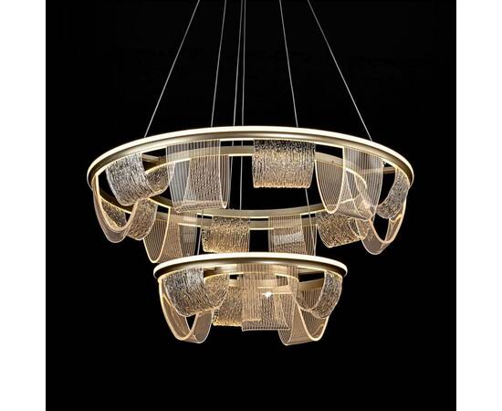 Подвесная люстра LED4U L7706-800-460 GD, изображение 4