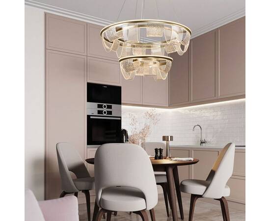 Подвесная люстра LED4U L7706-800-460 GD, изображение 6