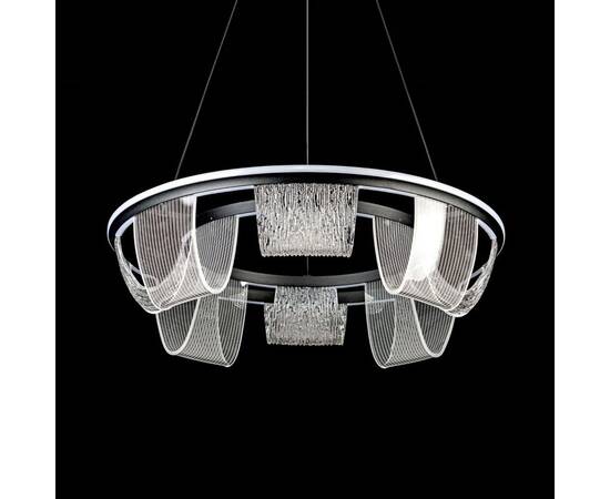 Подвесная люстра LED4U L7706-630 BK