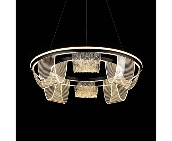 Подвесная люстра LED4U L7706-630 BK, изображение 2