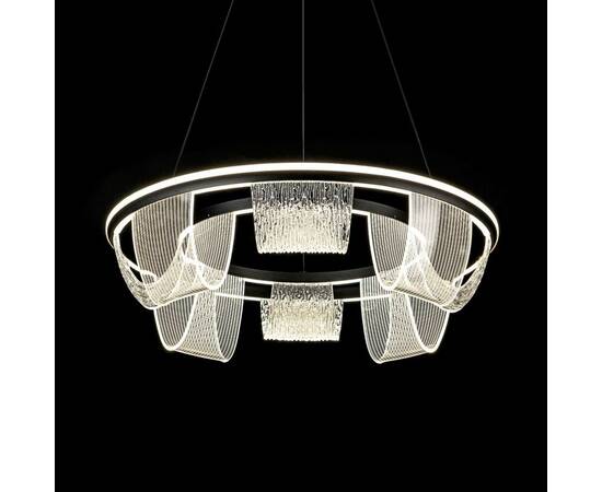 Подвесная люстра LED4U L7706-630 BK, изображение 4