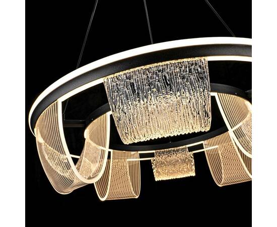 Подвесная люстра LED4U L7706-630 BK, изображение 6