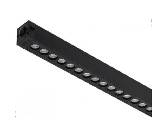 Трековый однофазный светильник AM Group Plain Opal AM580 9W 4000K BK