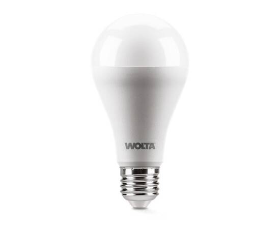 Светодиодная лампа WOLTA 25Вт 6500К E27 груша матовая 25W67BL25E27, изображение 2