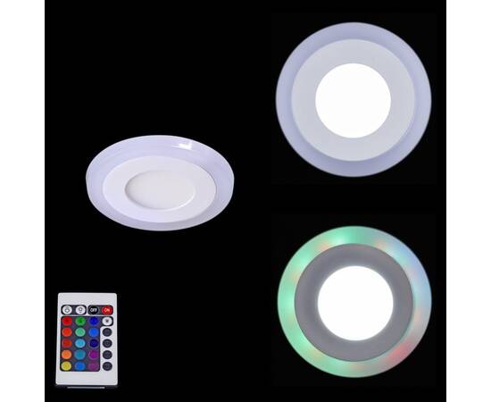 Встраиваемый светильник Reluce 50503-9.0-001TM LED3+3W WH/DL+RGB