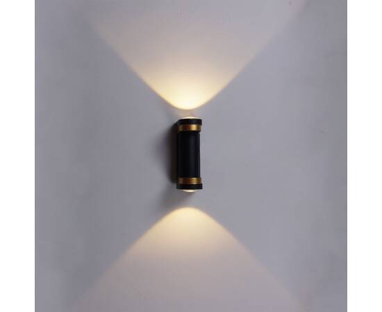 Архитектурный светильник Reluce 86814-9.2-002TL COB2*3W BK+GD, изображение 4