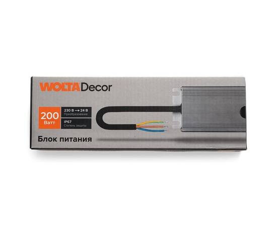 Блок питания Wolta WLD-200W/02-24V, изображение 3
