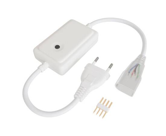 Контроллер RGB 220В 500Вт однокнопочный для светодиодного неона Apeyron 17-49 smd 5050 04-190