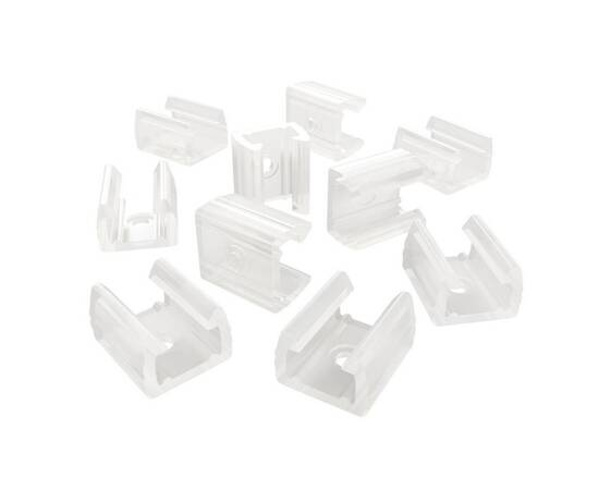 Комплект (10шт) крепежей для светодиодной ленты Apeyron COB 220В-driverless 10-110/111/112 09-147