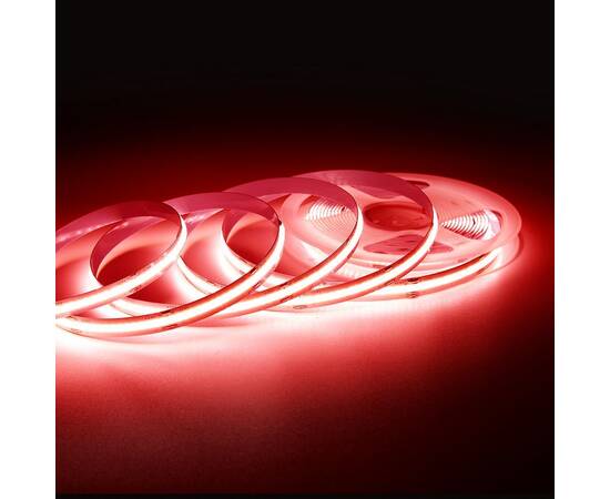 Светодиодная лента Apeyron 3м, 24В, 14Вт/м, COB, 512д/м, IP20 Красный 209ОО