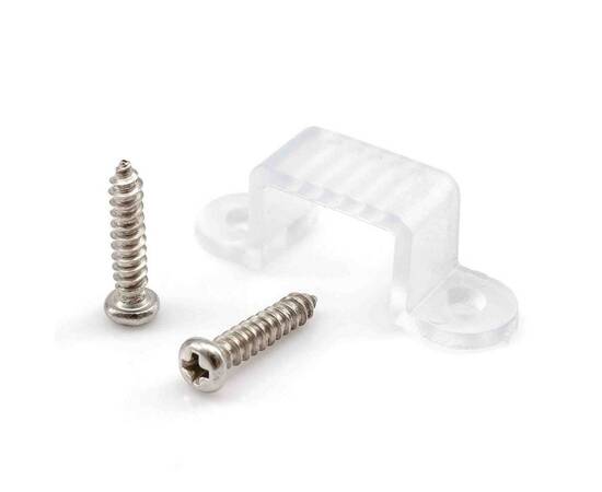 Крепеж пластиковый для светодиодной ленты Apeyron 220В (10-62, 10-63, 17-42, 17-43, 17-44) 09-37