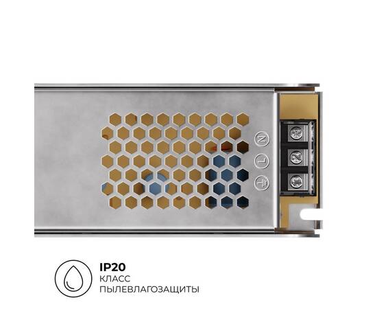 Блок питания Apeyron 24В, 200Вт, 170-264В, 8,3А, IP20 03-158, изображение 4