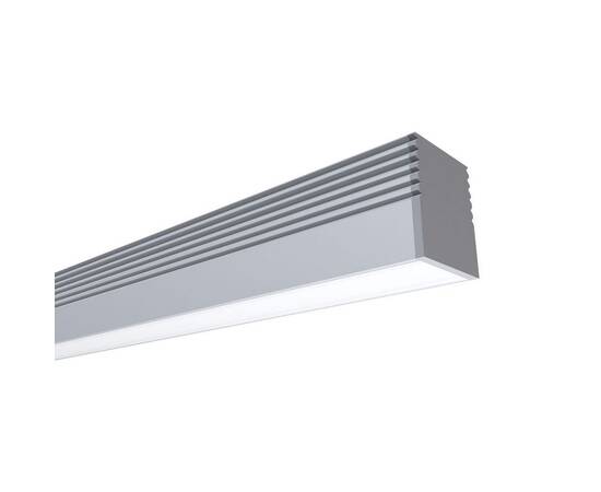 Профиль алюминиевый (рассеиватель белый матовый, заглушки - 2шт., крепеж - 8шт.) Apeyron 08-38-4, изображение 4