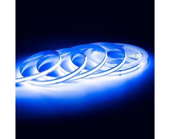 Светодиодная лента Apeyron 3м, 24В, 11Вт/м, COB, 352д/м, IP20 Синий 188ОО