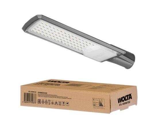 Уличный консольный светильник WOLTA STL-100W/02