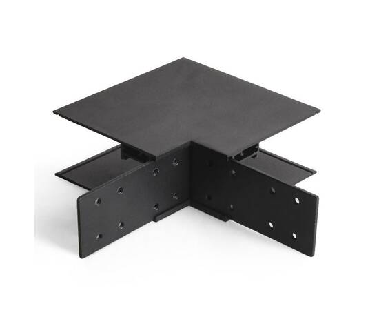 Угловой соединитель внешний для магнитного шинопровода WOLTA WML-SOC/01B