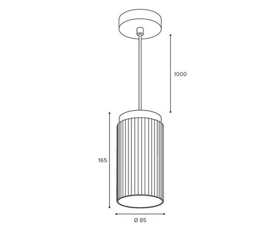 Подвесной светильник WOLTA Muse WSL-GX53/P19WG-2, изображение 2
