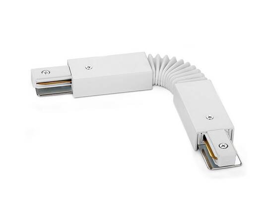 Коннектор гибкий для однофазного шинопровода WOLTA WTL-FC/01W Белый