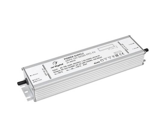 Блок питания Arlight ARPV-UH-50320-PFC-FV (24V 240W, 36-48V 320W, 10A) (IP67 Металл) 055740