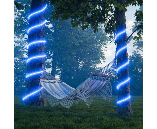 Комплект светодиодного неона Apeyron 220В, 6Вт/м, синий, smd 2835, 144д/м 10м, IP65,  с аксессуарами, изображение 3