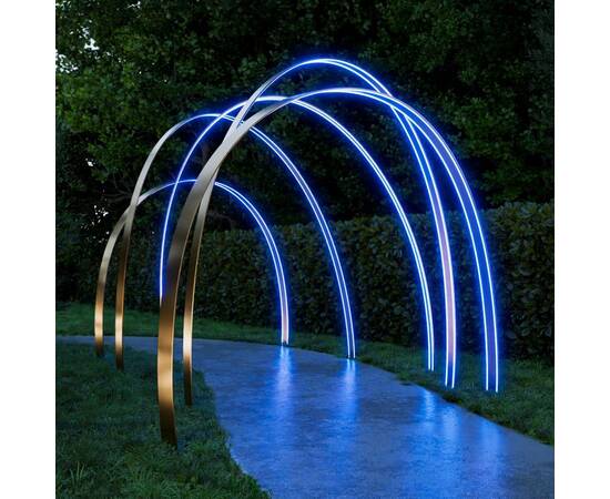 Комплект светодиодного неона Apeyron 220В, 6Вт/м, синий, smd 2835, 144д/м 10м, IP65,  с аксессуарами, изображение 7