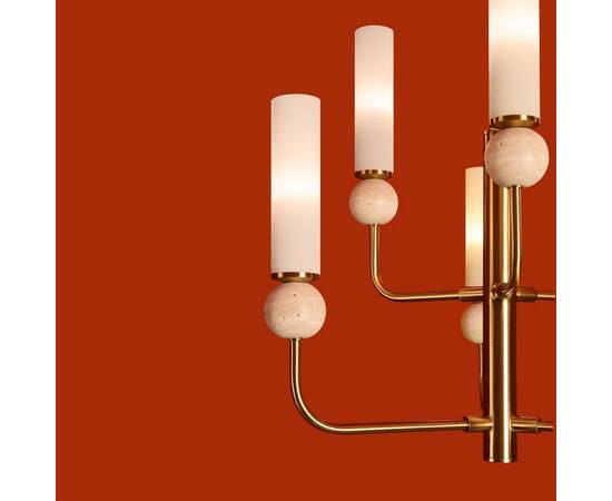 Люстра на штанге Freya Sunspot FR5482CL-06BS1, изображение 6