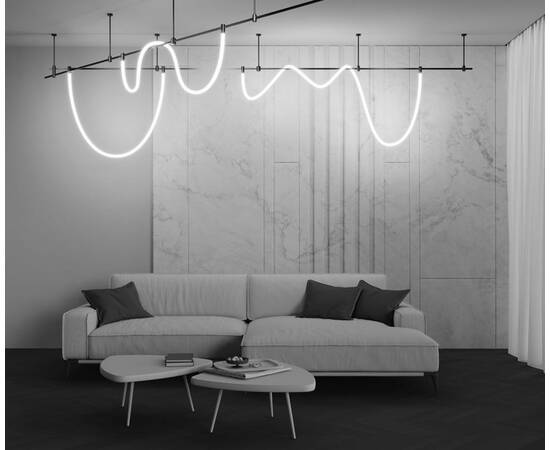 Трековый магнитный светильник Maytoni Technical Tau Flarity TR154-1-27W4K-B, изображение 3