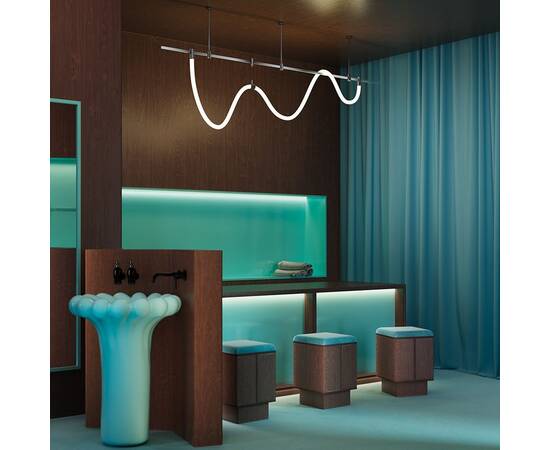 Трековый магнитный светильник Maytoni Technical Tau Flarity TR154-1-27W4K-PT, изображение 10