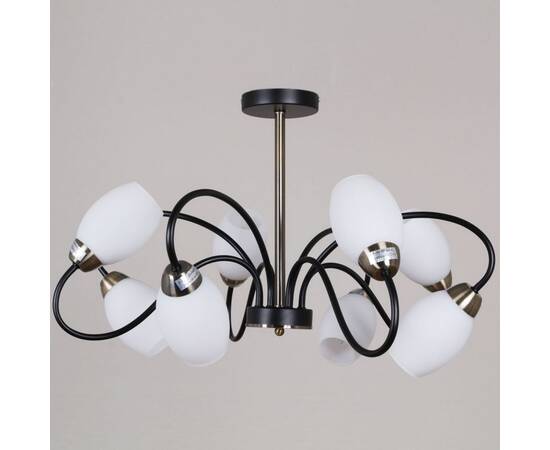 Люстра на штанге Reluce 01270-0.3-08B BK+AB, изображение 2