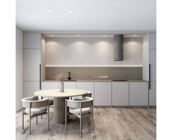 Точечный встраиваемый влагозащищенный светильник Denkirs Trim DK2450-WH, изображение 7