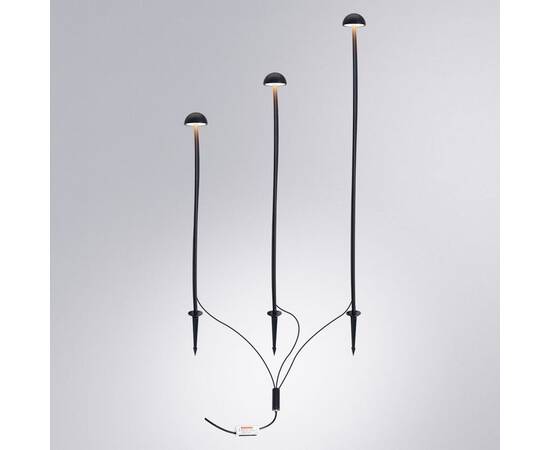 Ландшафтный светильник Arte Lamp Motus A1081PA-3BK, изображение 2