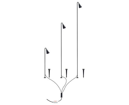 Ландшафтный светильник Arte Lamp Muliphein A1084PA-3BK