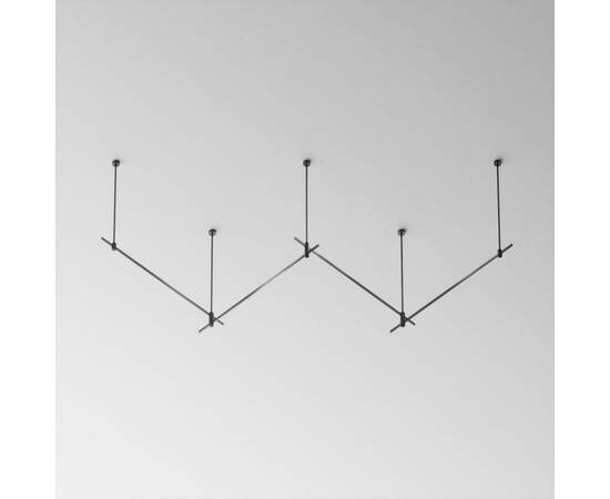 Основание Long двухуровневое на жестких подвесах для трековых светильников Maytoni Technical Flarity