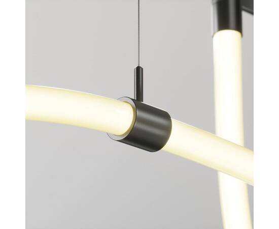 Потолочный коннектор с тросовым подвесом Maytoni Technical Tau TRA154CSW-1B, изображение 3