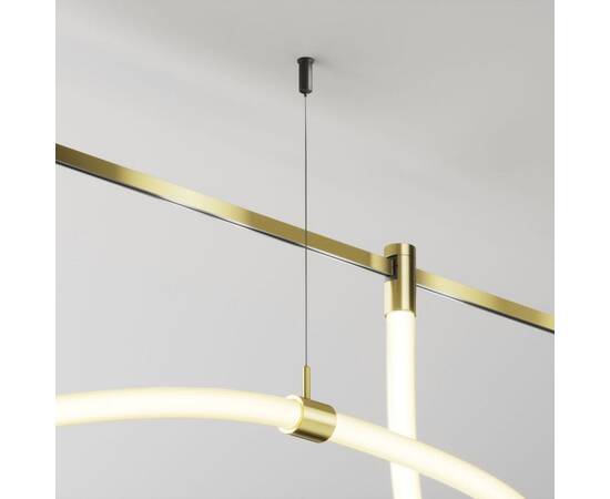 Потолочный коннектор с тросовым подвесом Maytoni Technical Tau TRA154CSW-1BS, изображение 2