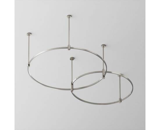 Основание Medium круглое двухуровневое на жестких подвесах для трековых светильников Maytoni Technic