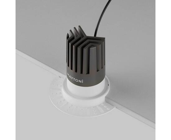 Встраиваемый светильник Maytoni Technical Dip DL121-15W-3K-TRS-W, изображение 8