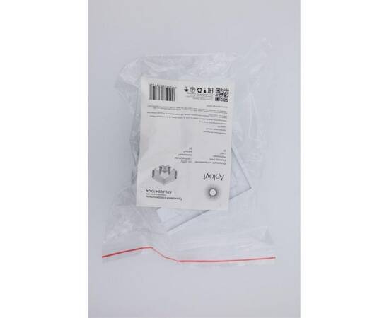 Соединитель магнитного шинопровода угловой плоский для натяжного потолка Aployt Magnetic track 220 A, изображение 10