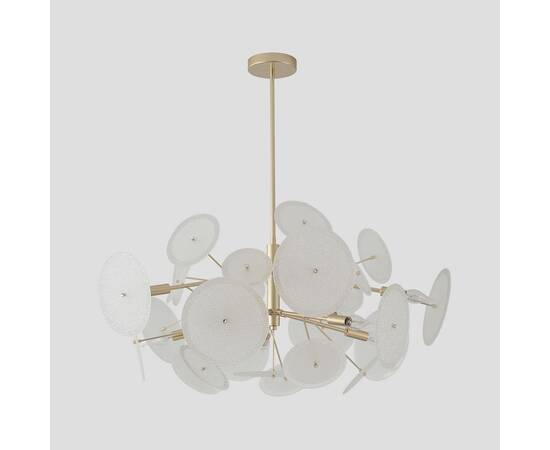 Люстра на штанге Crystal Lux DANDELION SP10 GOLD