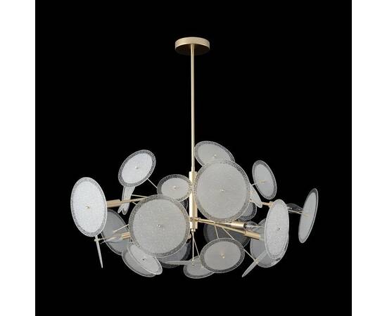 Люстра на штанге Crystal Lux DANDELION SP10 GOLD, изображение 2