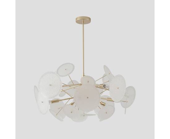 Люстра на штанге Crystal Lux DANDELION SP10 GOLD, изображение 5