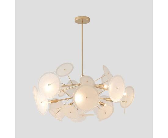 Люстра на штанге Crystal Lux DANDELION SP10 GOLD, изображение 6