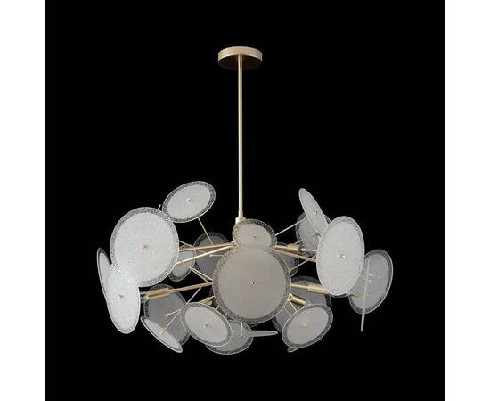 Люстра на штанге Crystal Lux DANDELION SP10 GOLD, изображение 7