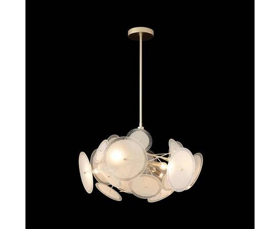 Люстра на штанге Crystal Lux DANDELION SP6 GOLD, изображение 2