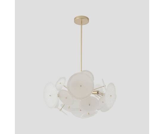 Люстра на штанге Crystal Lux DANDELION SP6 GOLD, изображение 4